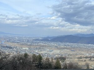 サービスエリアからの風景