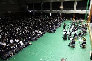 吹奏楽部の演奏