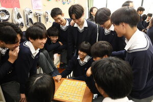 将棋部の対局