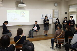 ２年生の総合探求学習発表