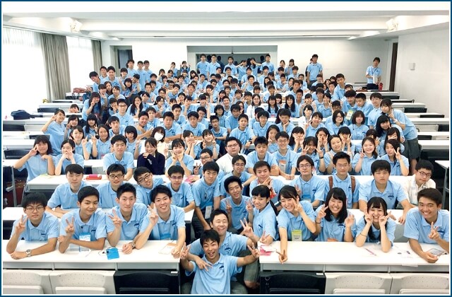 過去の「先輩に聞こう」コーナーの風景